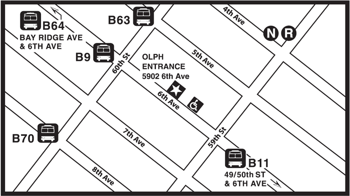 OLPH bus map